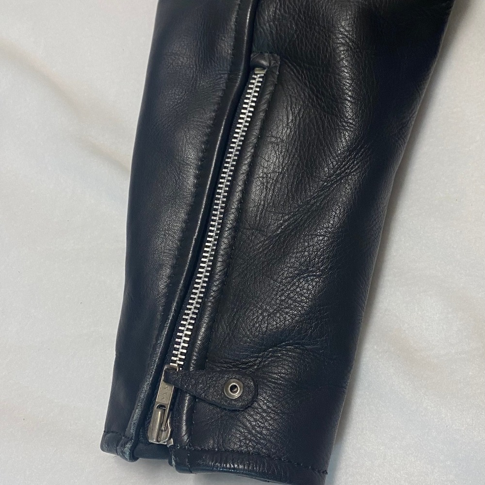 Black Leather Jacket - image 3